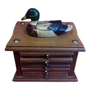 Mallard duck coaster set of eight Price Products 1982 Rare Vintage find!